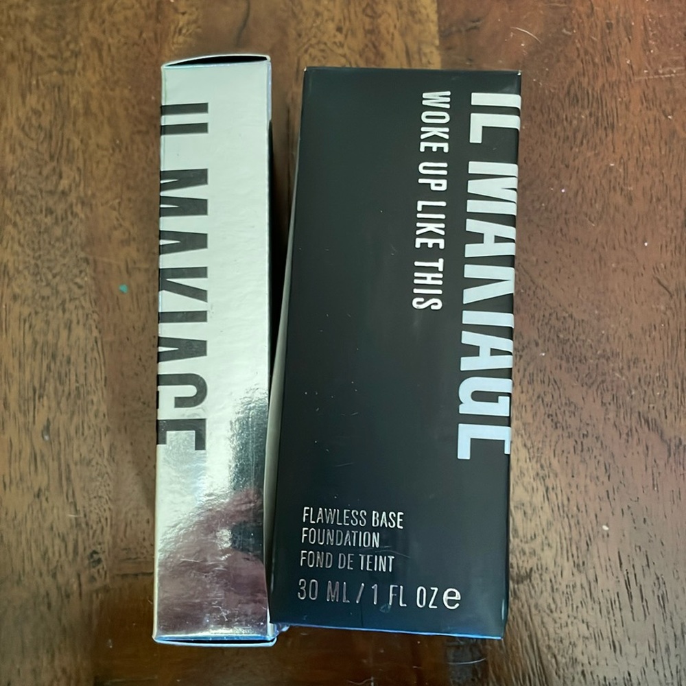 IL MAKIAGE WOKE UP LIKE THIS foundation and F*CK IM FLAWLESS CONCEALER